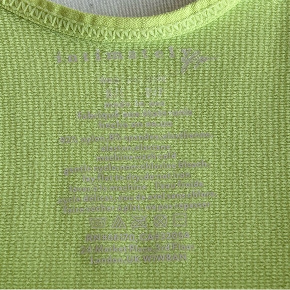 Free People Intimately Neon Bike Short Romper - Picture 5 of 6